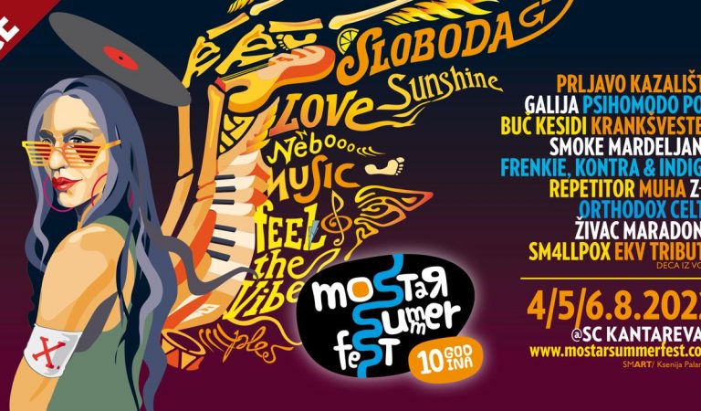 Objavljen line-up Mostar Summer Festa 2022!