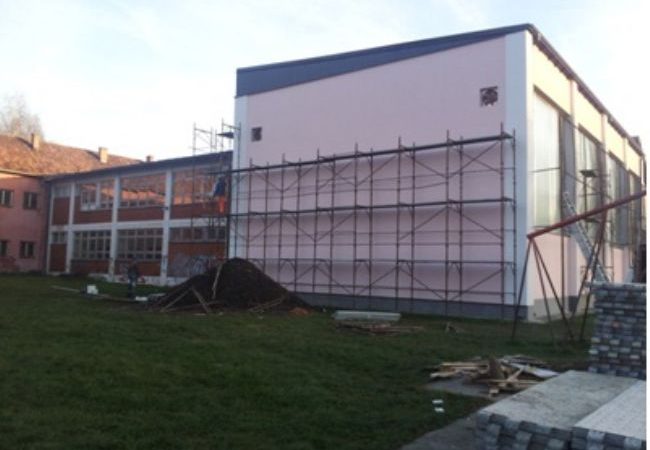 Obnova sportske sale u školi u Solini