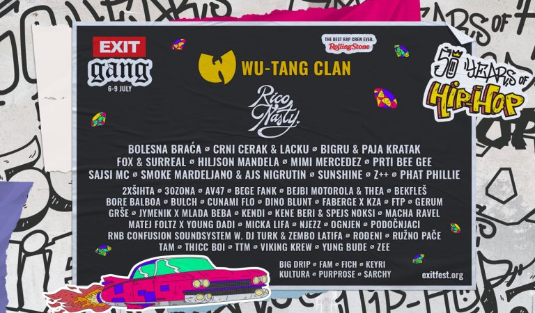 Rico Nasty se pridružuje Wu-Tang Clanu za veliku proslavu 50 godina hip-hopa na Exitu